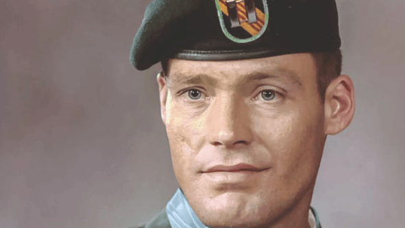 Wounded and under enemy fire, this warrior heard three astonishing words over the radio