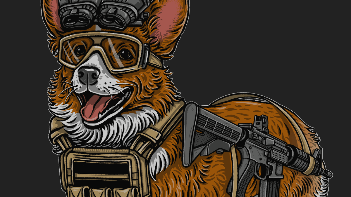 Tactical Corgi - Nine Line Apparel