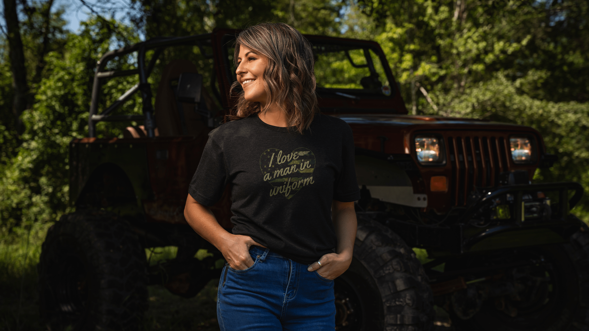A Man in Uniform - Nine Line Apparel