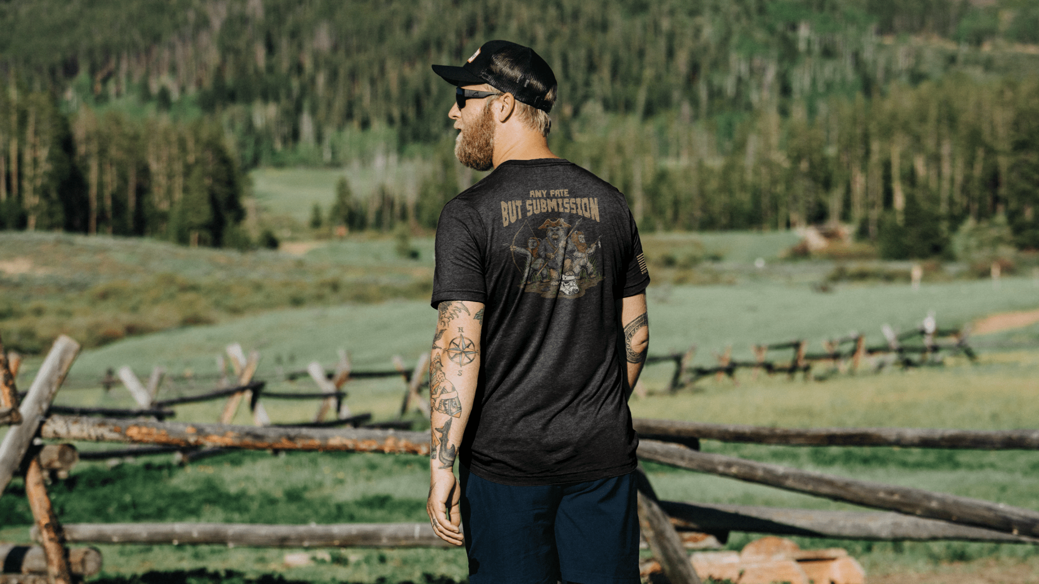 Any Fate But Submission - Nine Line Apparel