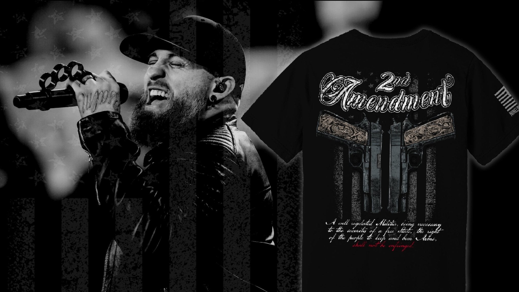 Brantley Gilbert Second Amendment - Nine Line Apparel