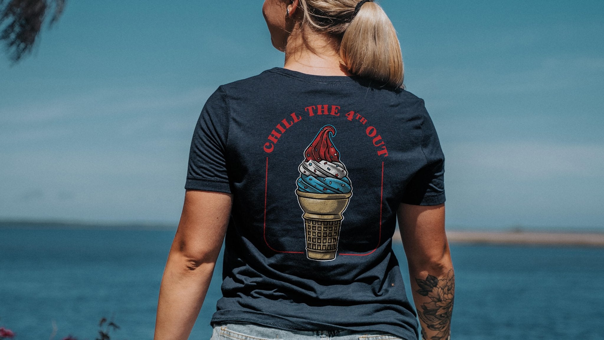 Chill the 4th out - Nine Line Apparel