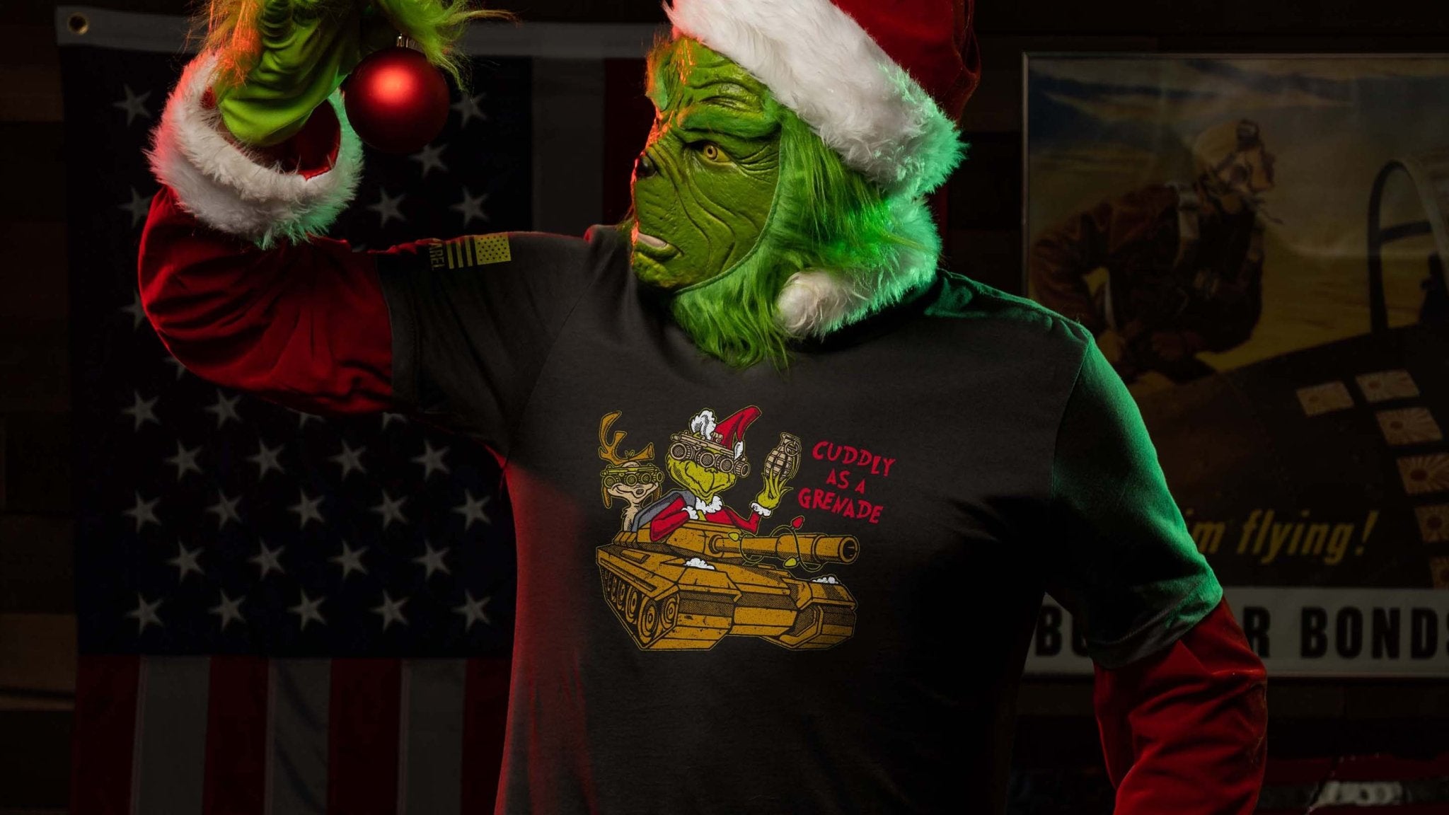 CUDDLY AS A GRENADE - Nine Line Apparel