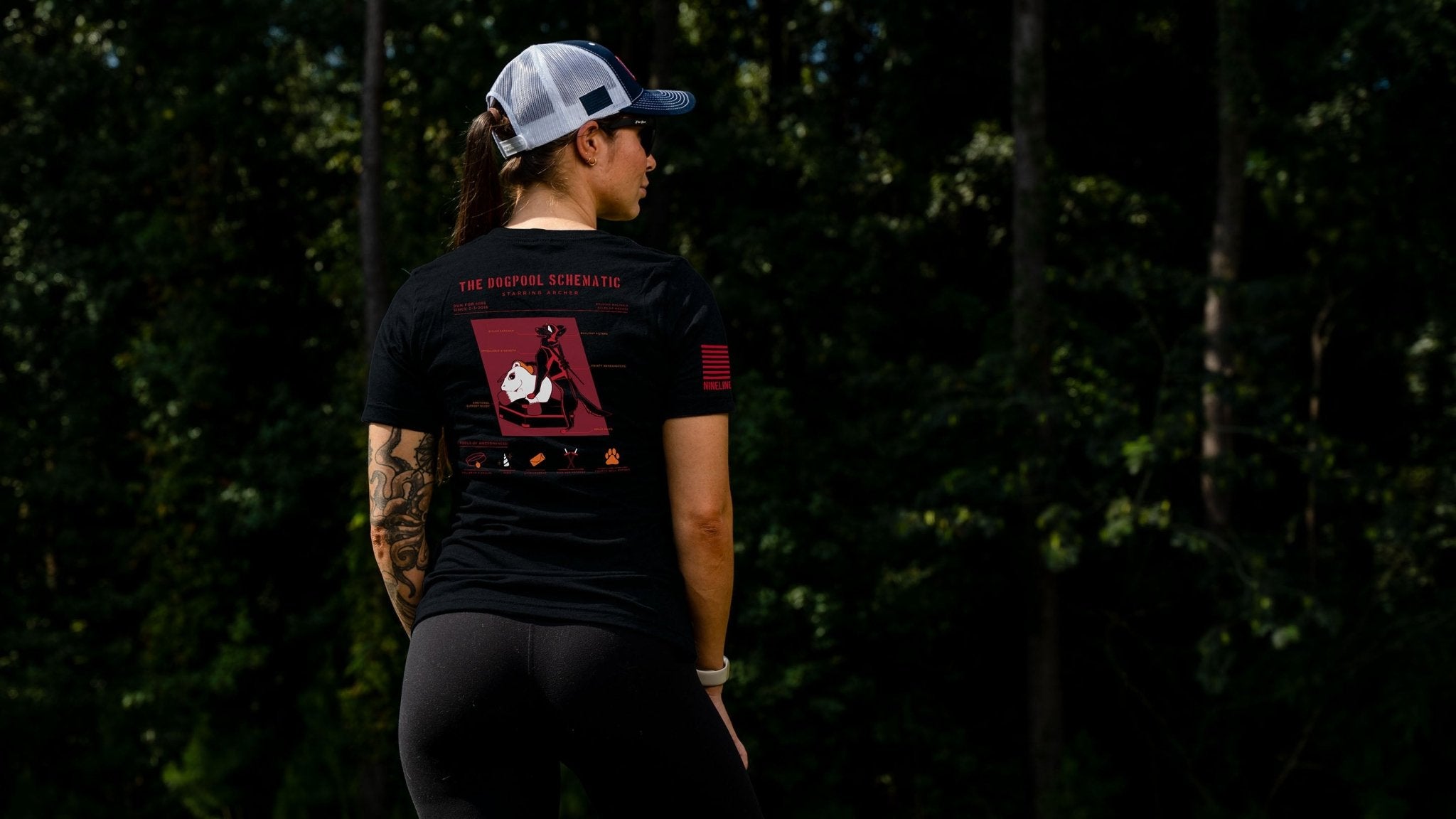 Deadpool Archer - Nine Line Apparel