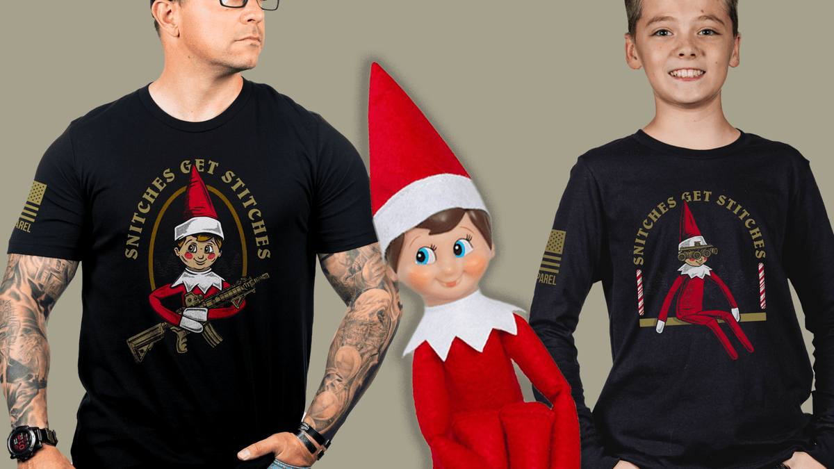 ELF ON A SHELF - Nine Line Apparel