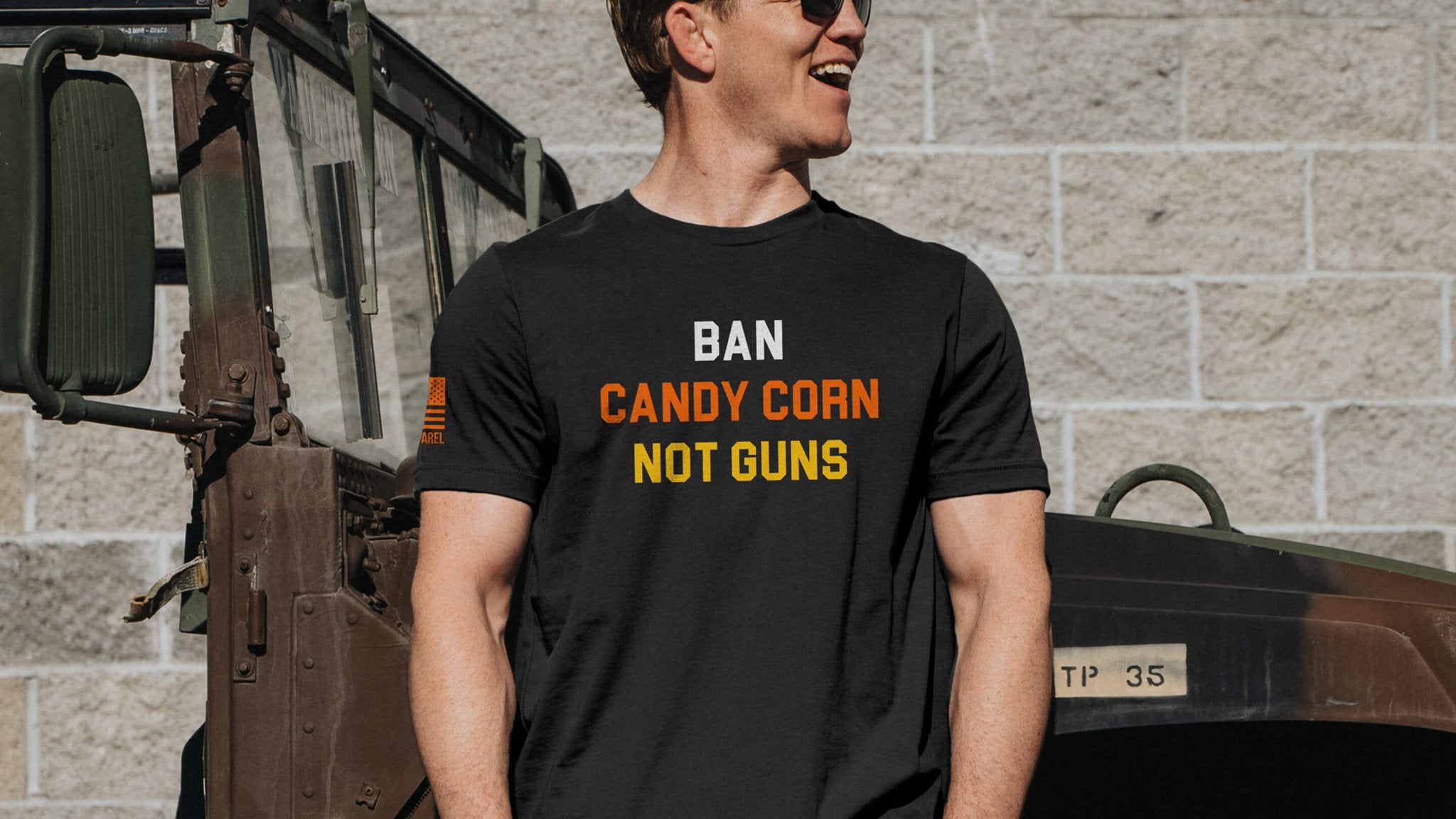 F Candy Corn - Nine Line Apparel