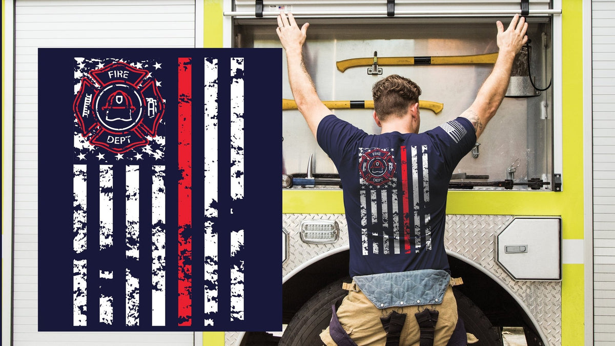 FIREFIGHTER FLAG - Nine Line Apparel