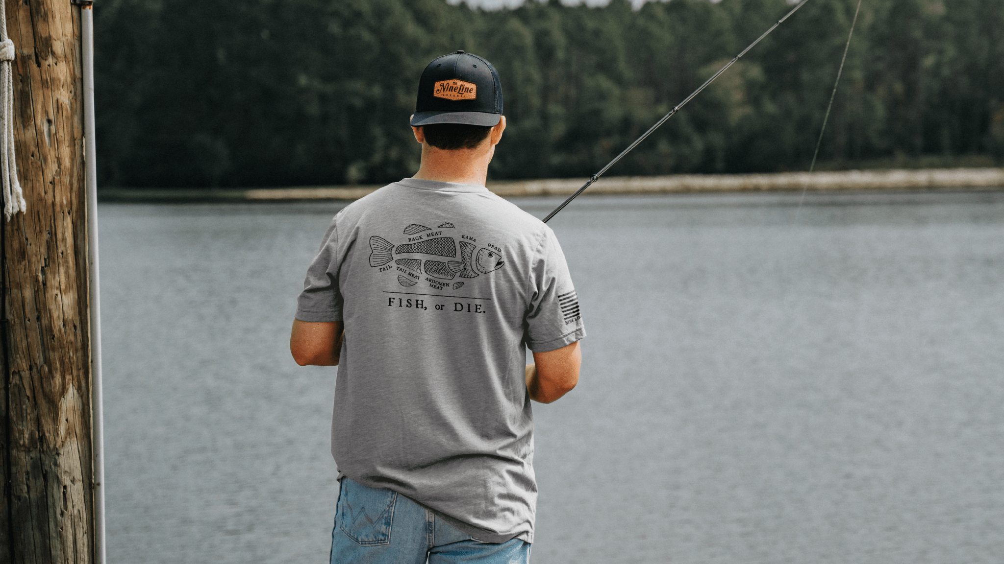 Fish or Die - Nine Line Apparel