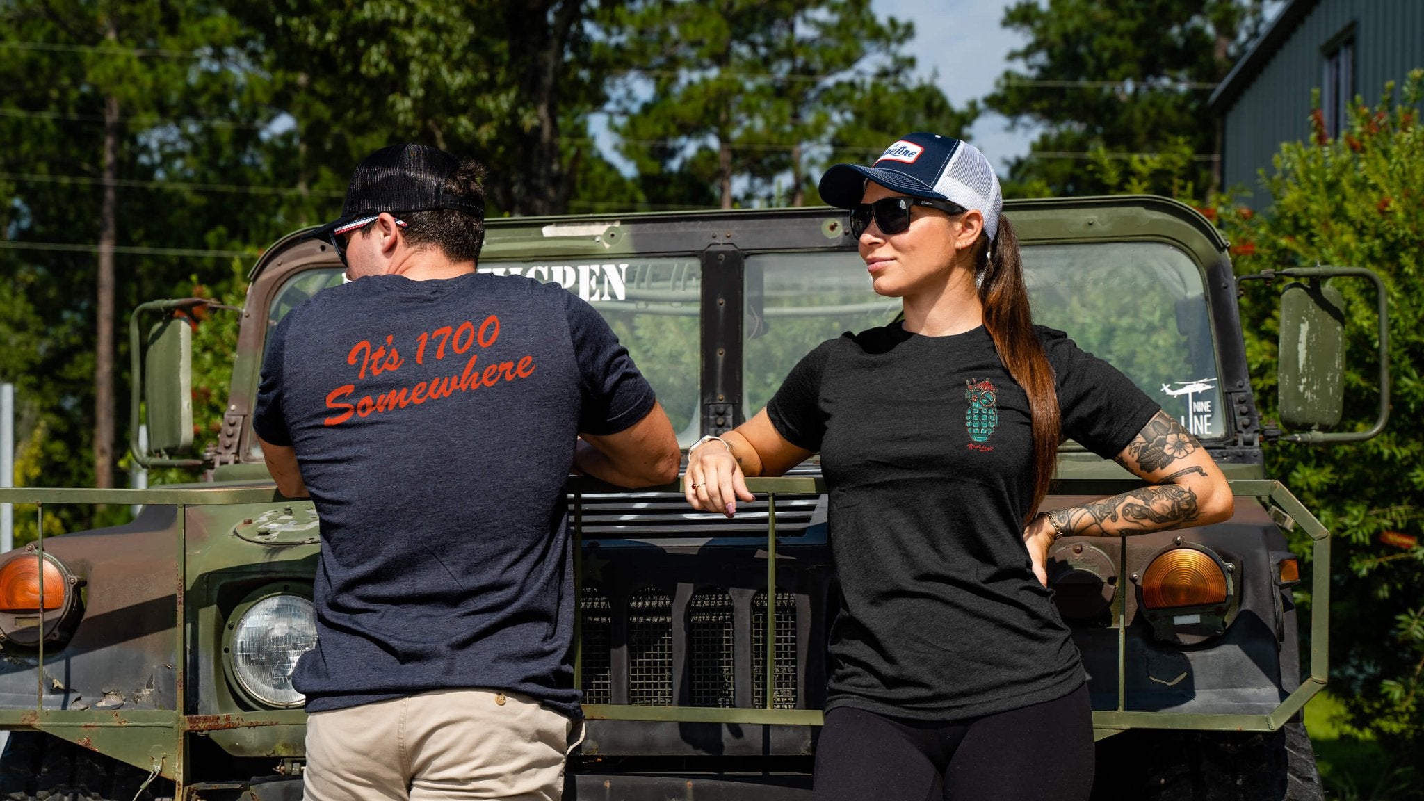 It's 1700 Somewhere - Nine Line Apparel