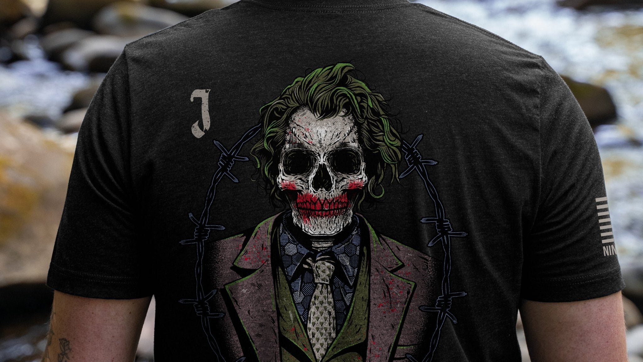 Joker Skull - Nine Line Apparel