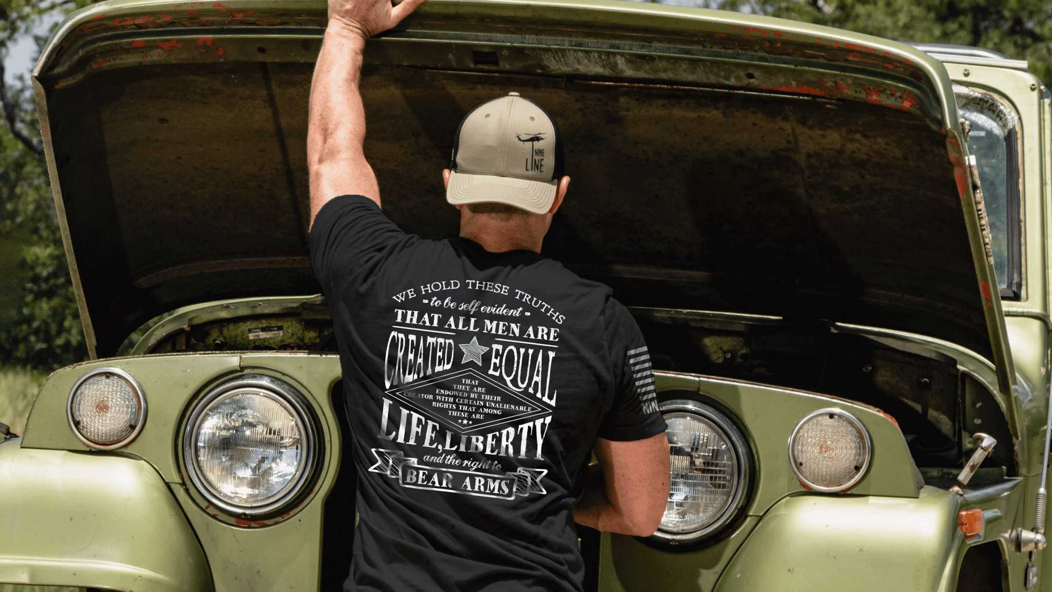 LIFE, LIBERTY AND THE RIGHT TO BEAR ARMS - Nine Line Apparel