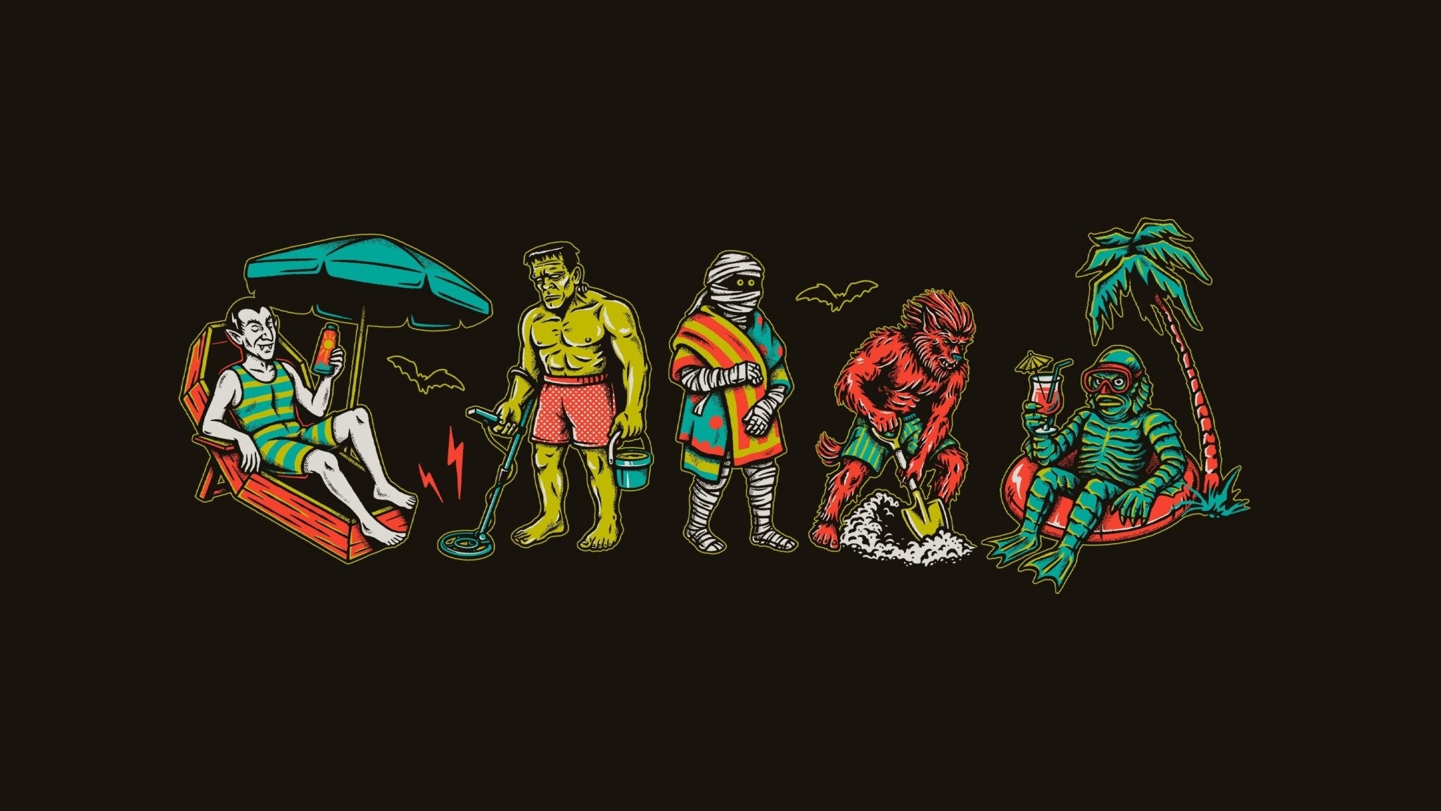Monster Beach - Nine Line Apparel