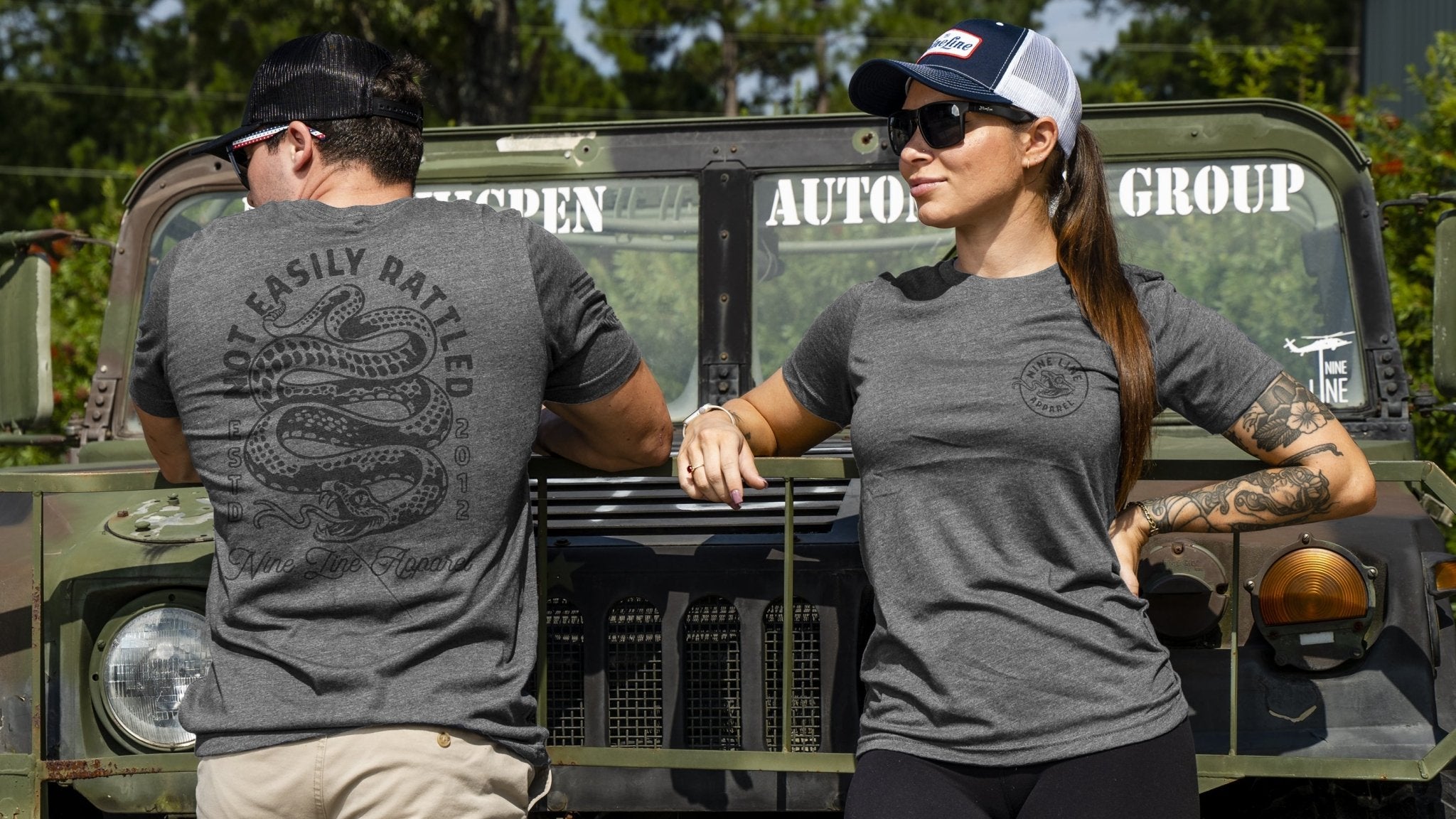 NLA | NOT EASILY RATTLED - Nine Line Apparel