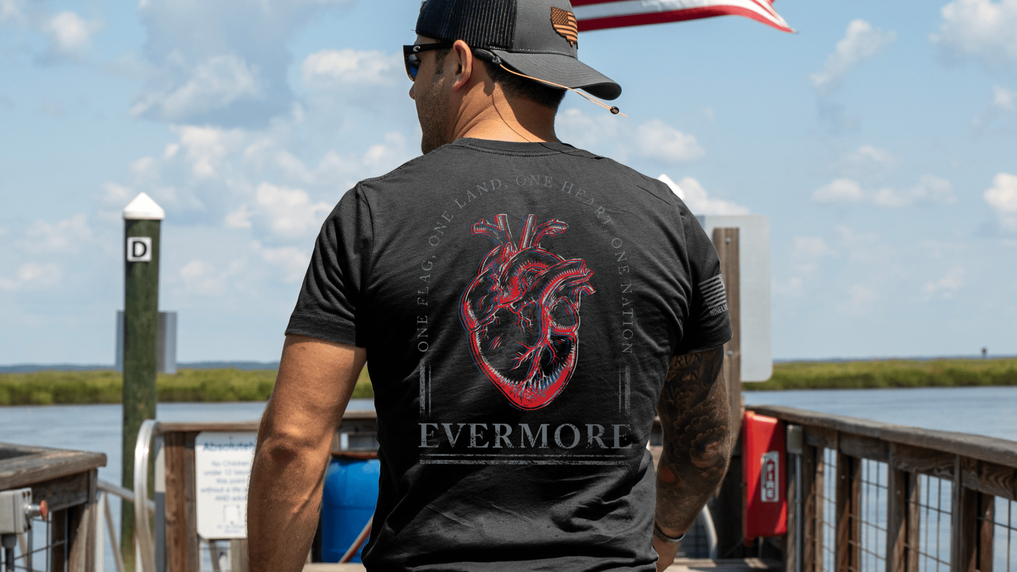 One Nation, Evermore - Nine Line Apparel