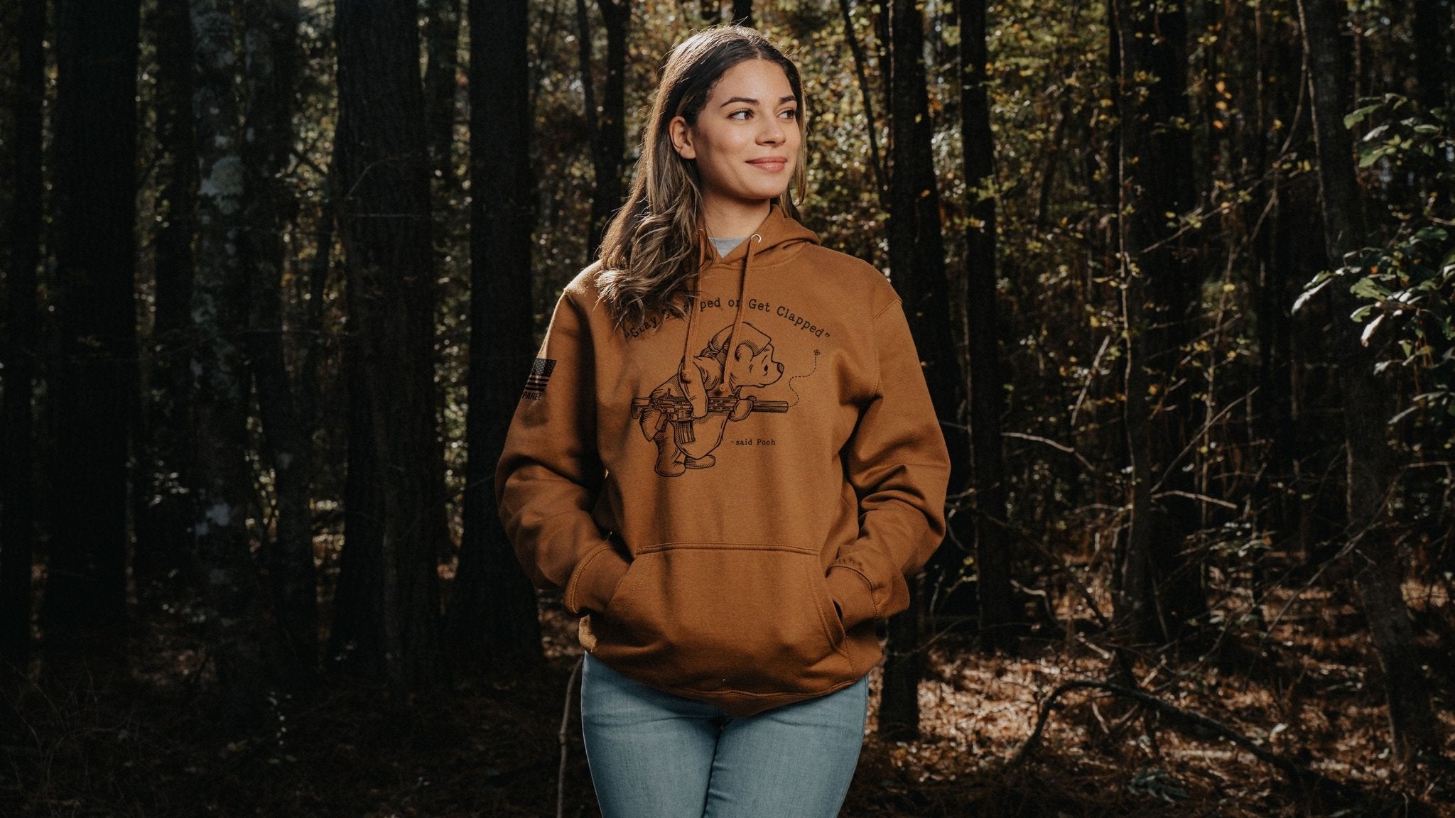 Pooh Stay Strapped - Nine Line Apparel
