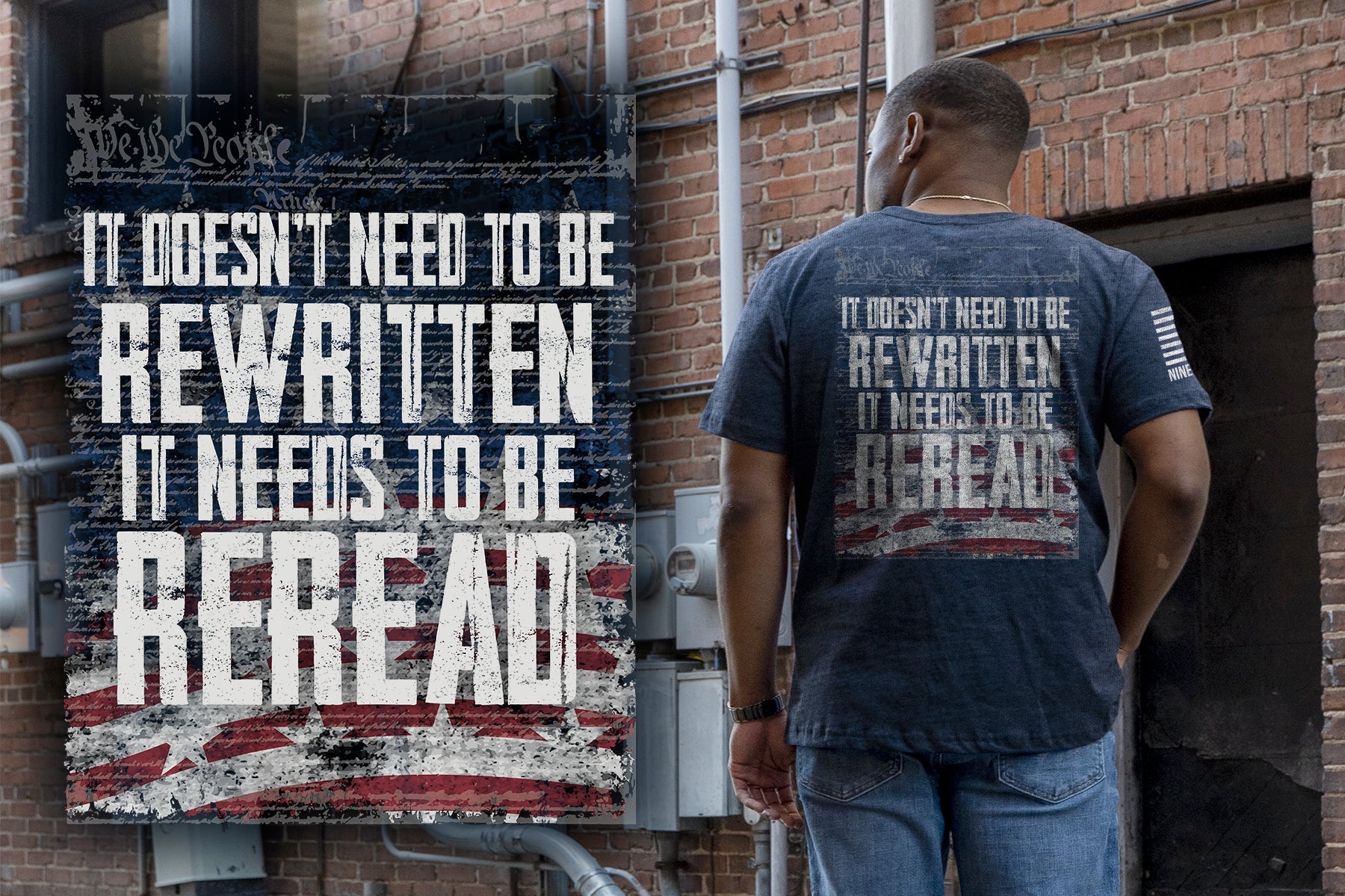Reread Not Rewritten - Nine Line Apparel