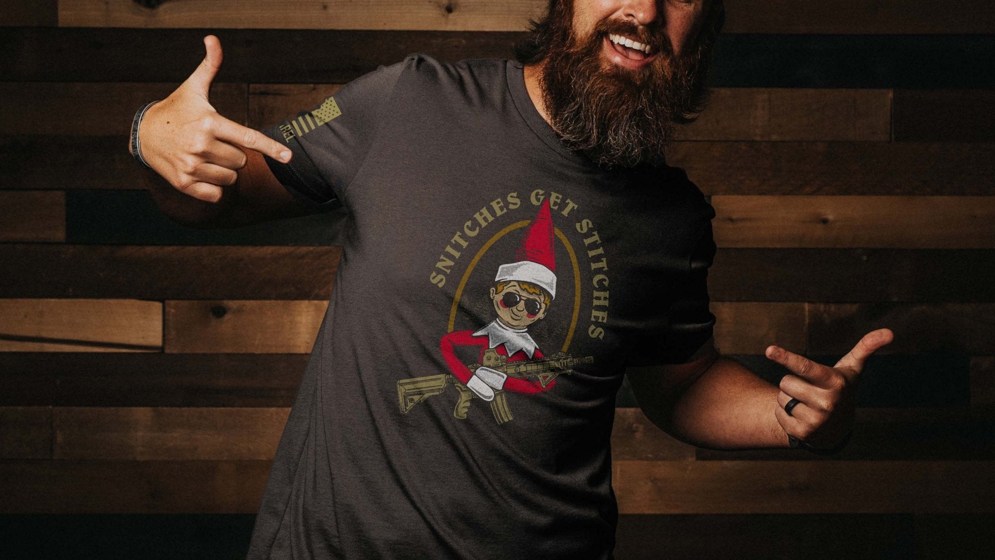 SNITCHES GET STITCHES - Nine Line Apparel