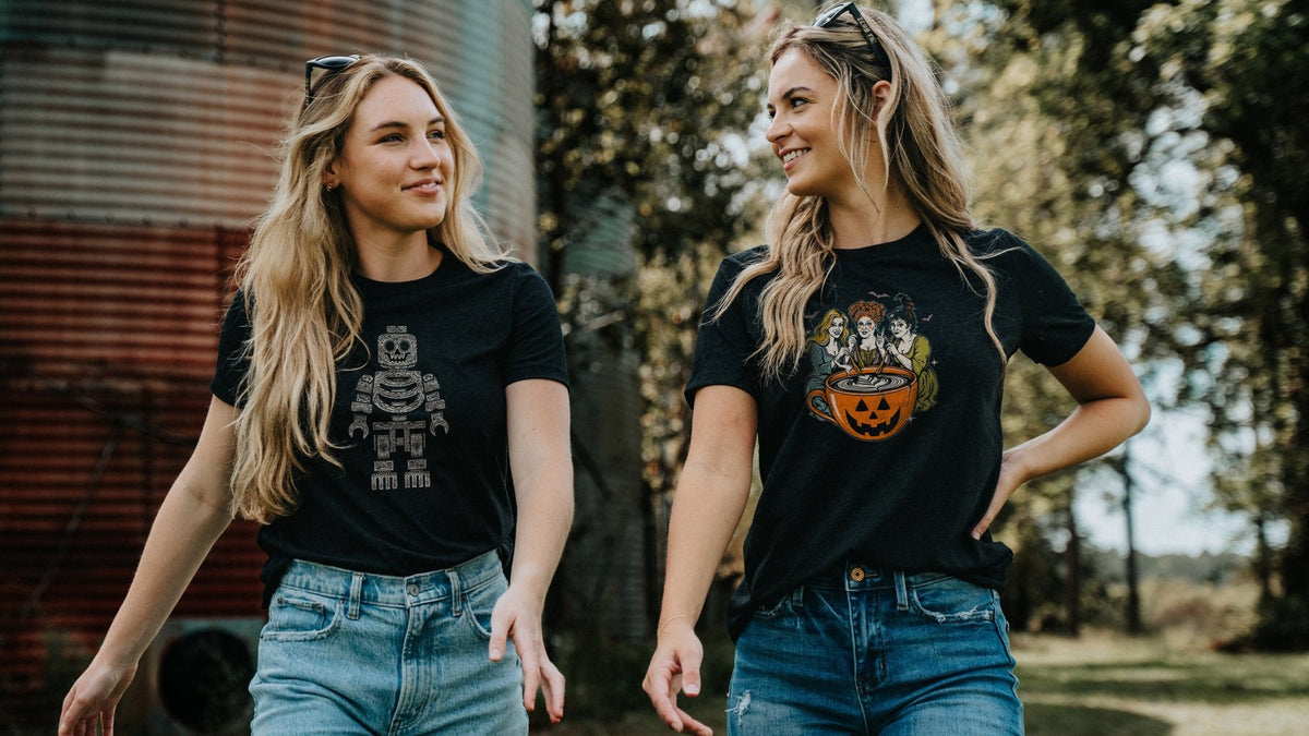 Sugar Skull Block Head - Nine Line Apparel
