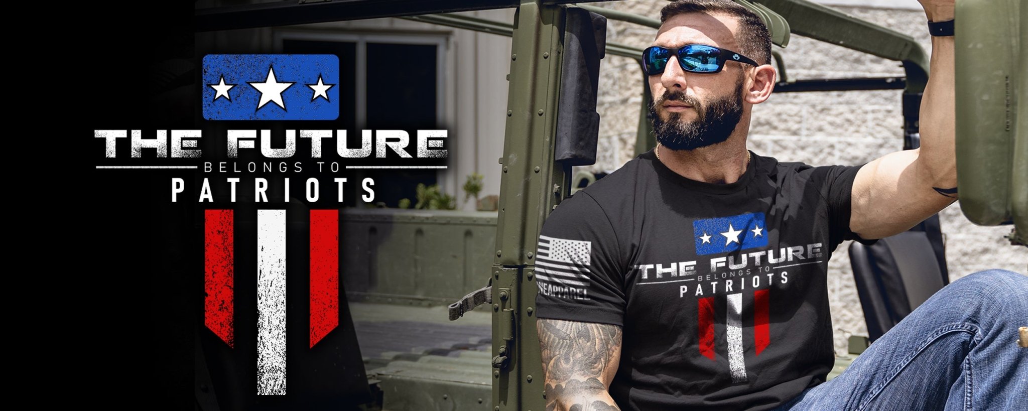 The future belongs to Patriots - Nine Line Apparel
