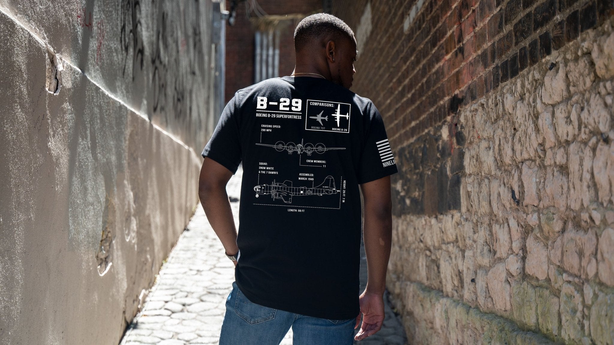 Wichita B-29 Bomber - Nine Line Apparel