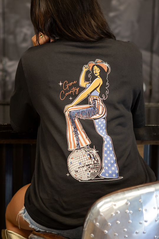 Disco Cowgirl - Women's T-Shirt