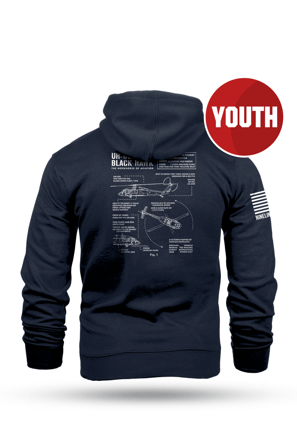 2 - 224th Aviation Family - Youth Hoodie