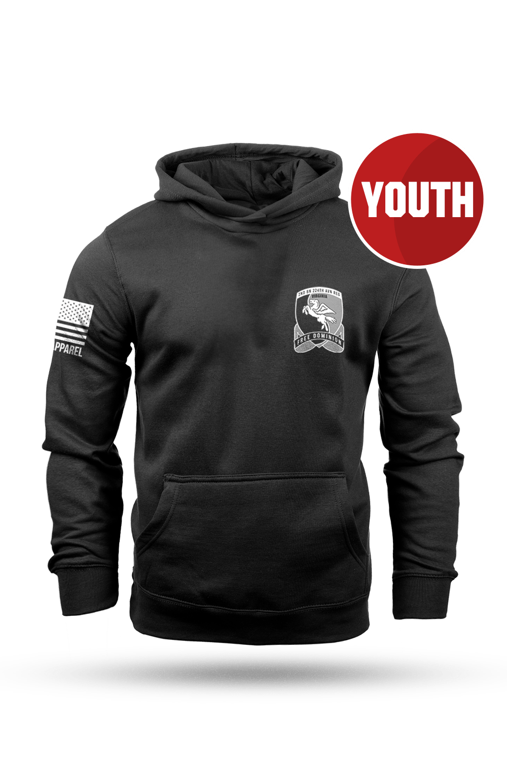 2 - 224th Aviation Family - Youth Hoodie