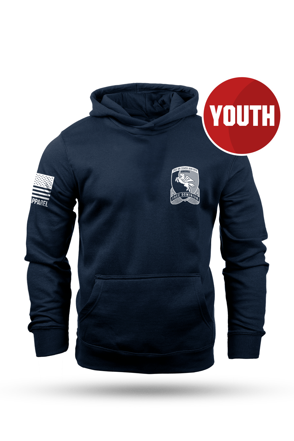 2 - 224th Aviation Family - Youth Hoodie