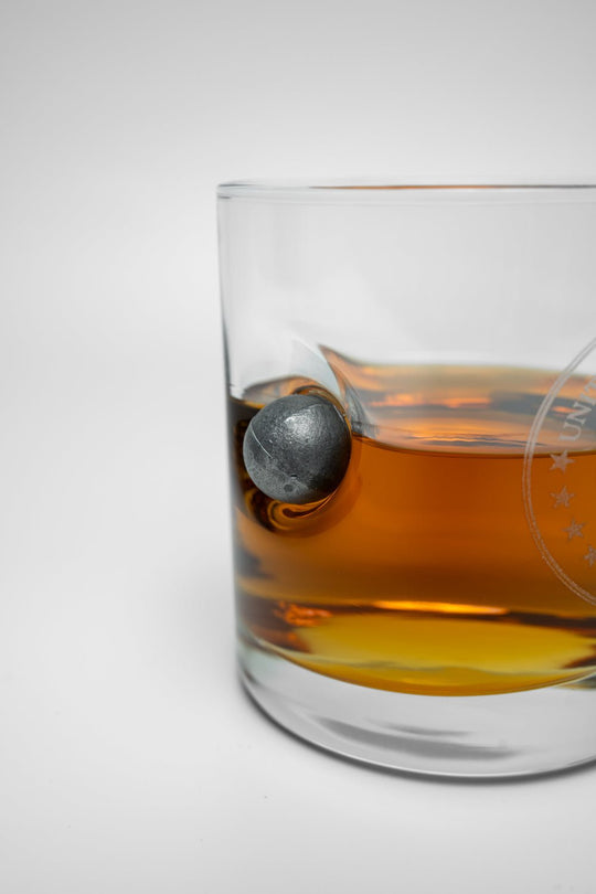 250th Anniversary American Made Musket Ball Whiskey Glass