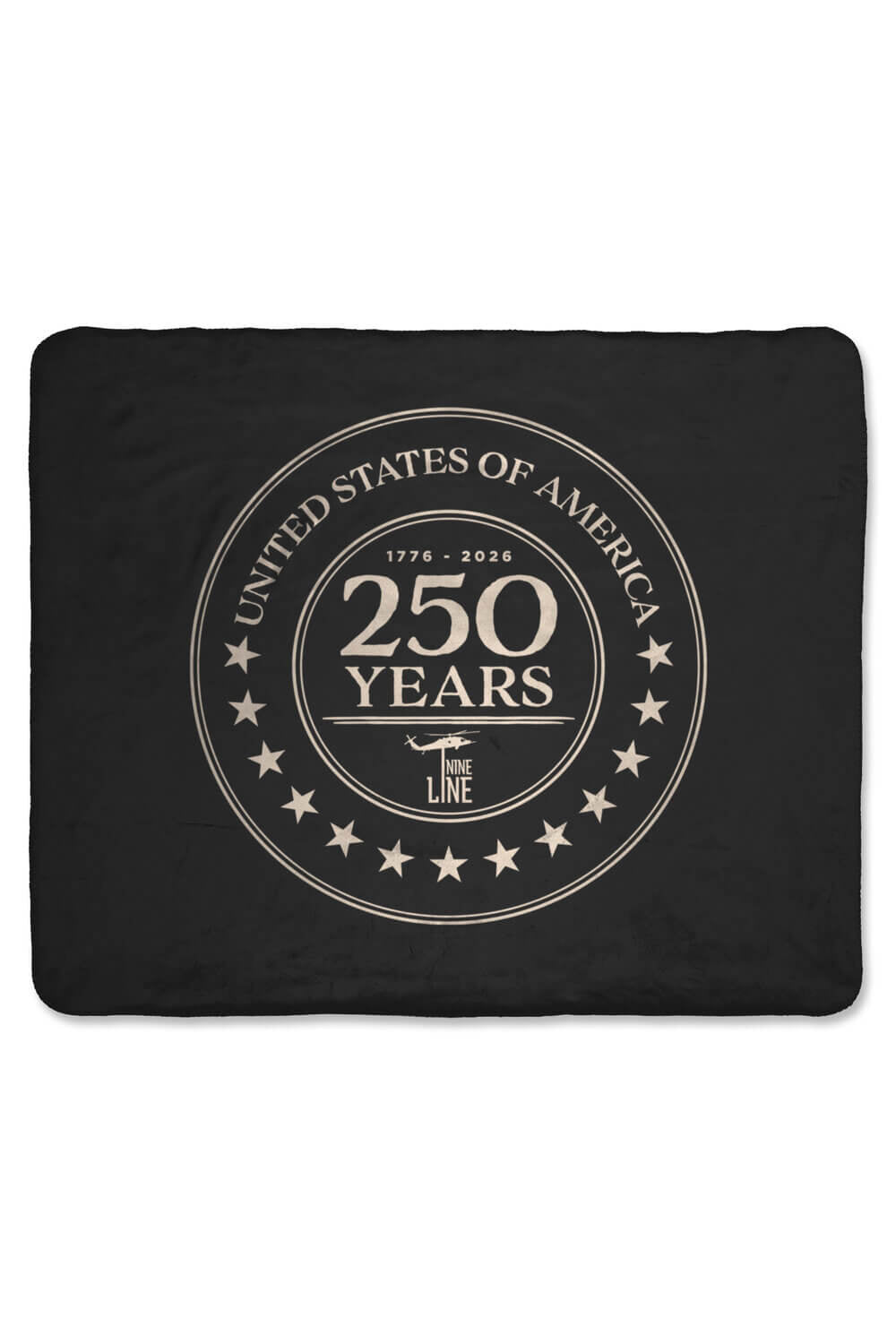 250th Anniversary Logo - Sherpa Blanket