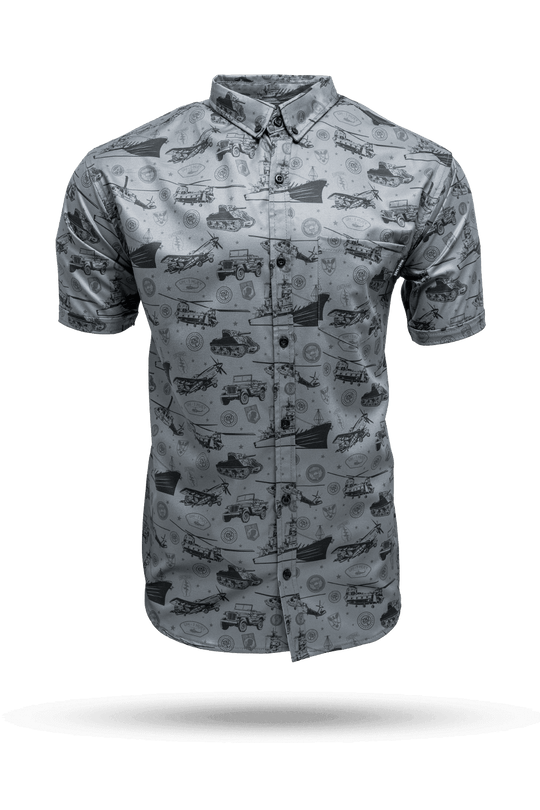 250th Anniversary Short Sleeve Button Down Shirt