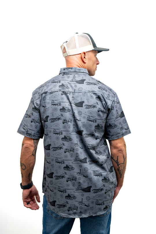 250th Anniversary Short Sleeve Button Down Shirt