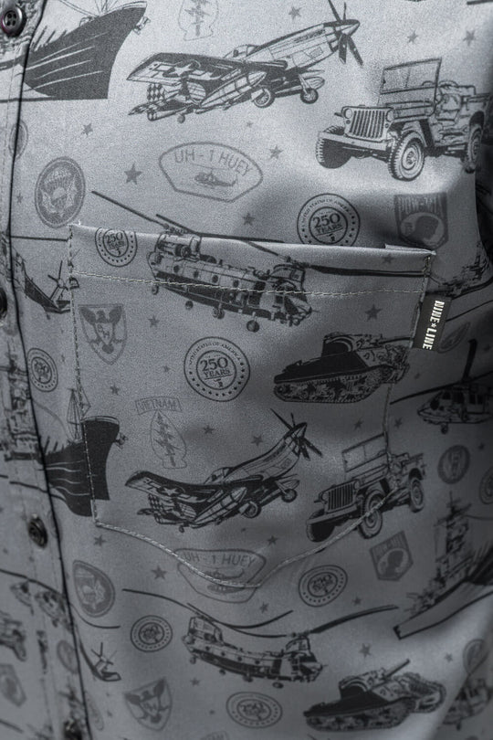 250th Anniversary Short Sleeve Button Down Shirt