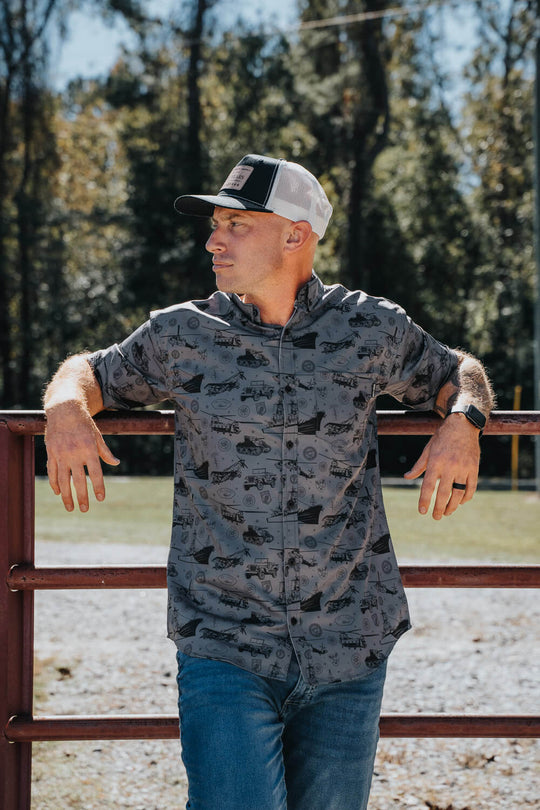 250th Anniversary Short Sleeve Button Down Shirt