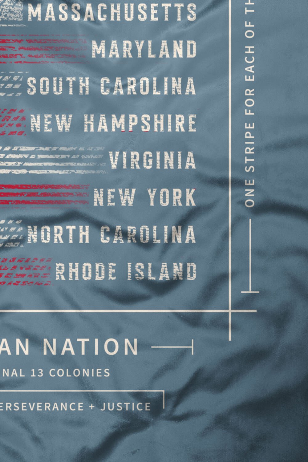 250th Betsy Ross - Sherpa Blanket