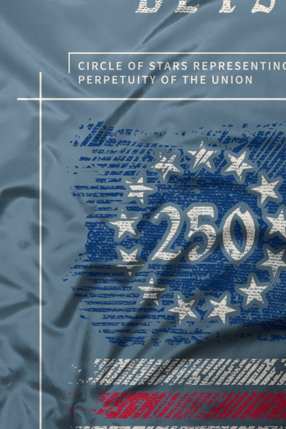 250th Betsy Ross - Sherpa Blanket