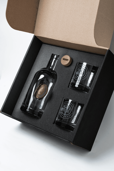 250th Challenge Coin Decanter Set