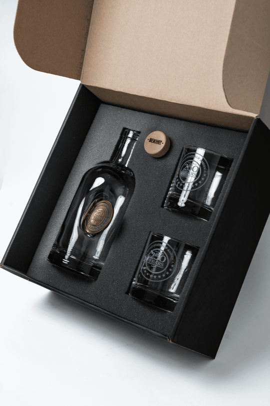 250th Challenge Coin Decanter Set