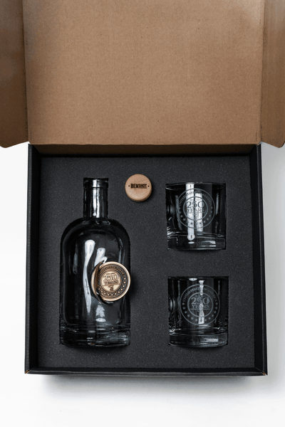250th Challenge Coin Decanter Set