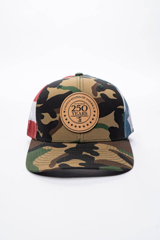 250th Circle Logo - Richardson Snapback Hat