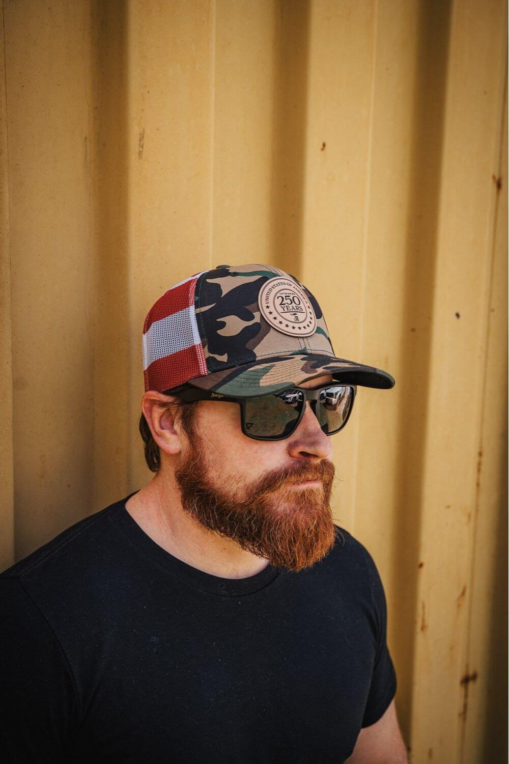 250th Circle Logo - Richardson Snapback Hat