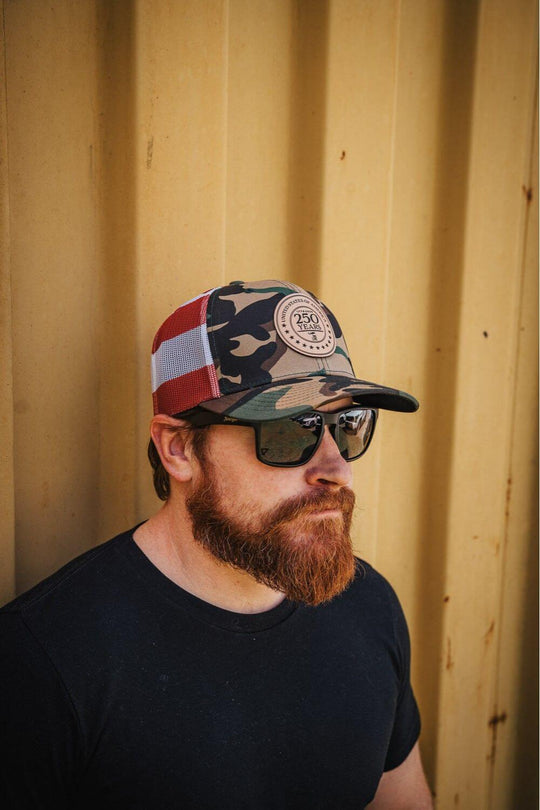 250th Circle Logo - Richardson Snapback Hat