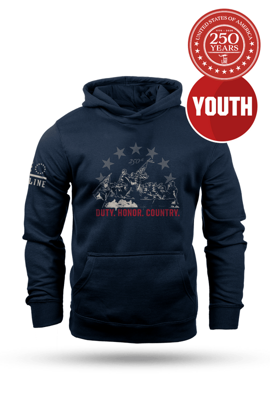 250th Duty Honor Country - Youth Hoodie