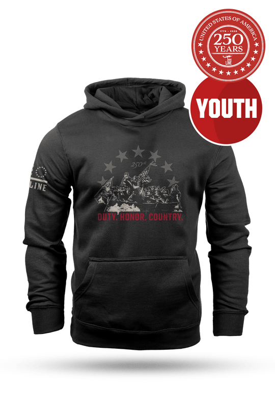 250th Duty Honor Country - Youth Hoodie