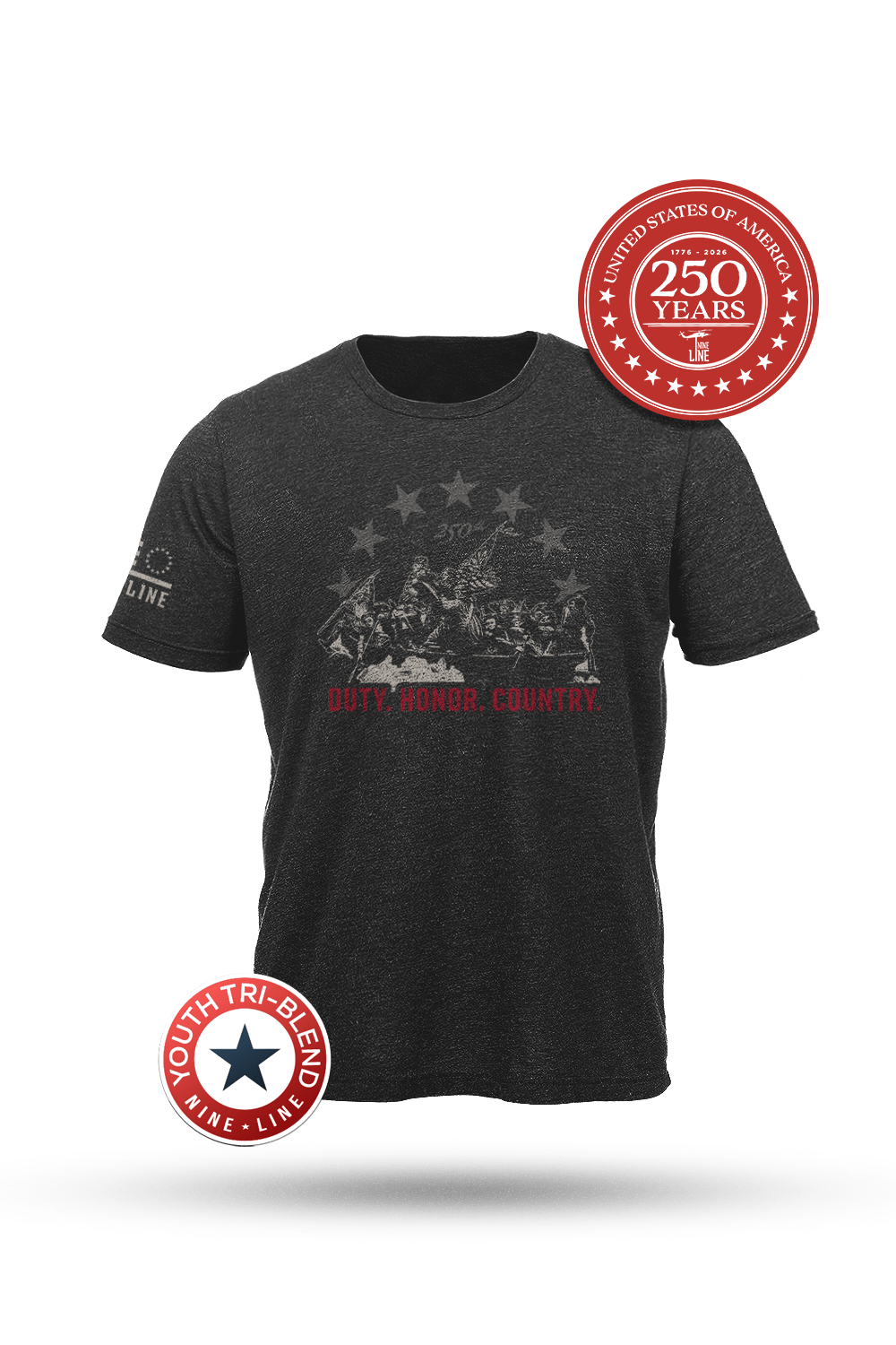 250th Duty Honor Country - Youth T-Shirt