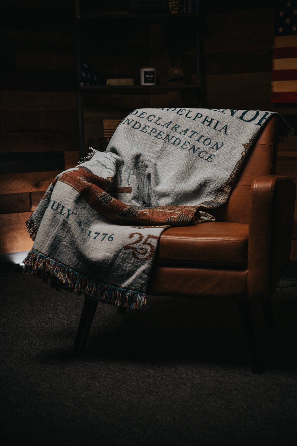 250th Independence Hall American Made Woven Blanket