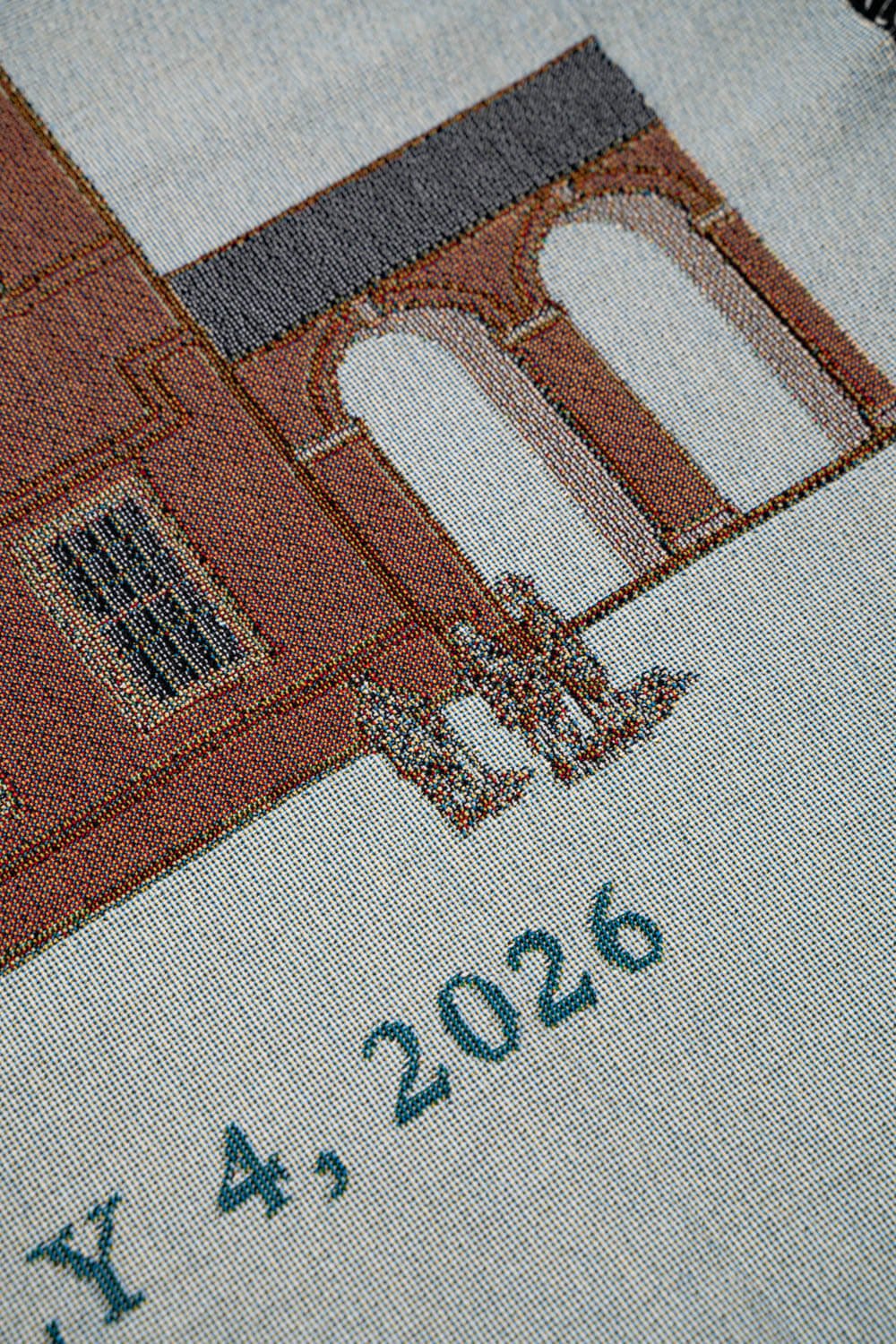 250th Independence Hall American Made Woven Blanket