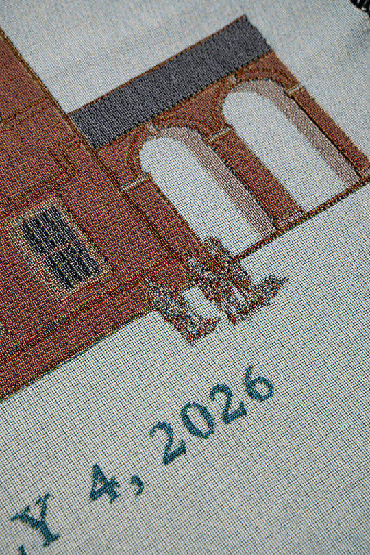 250th Independence Hall American Made Woven Blanket