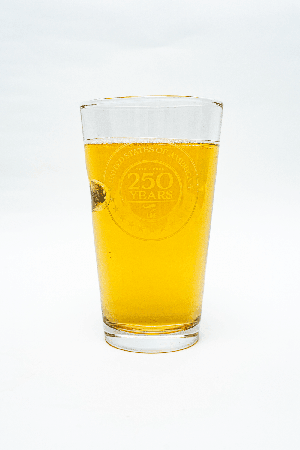 250th Musket Ball Pint Glass