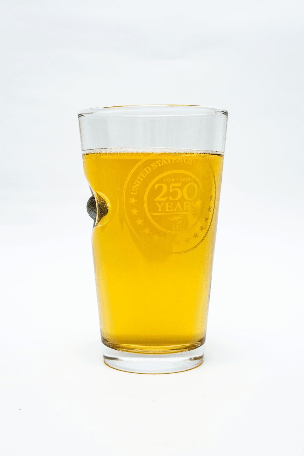 250th Musket Ball Pint Glass